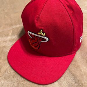 Miami Heat Red Strap Back New Era Men's Hat